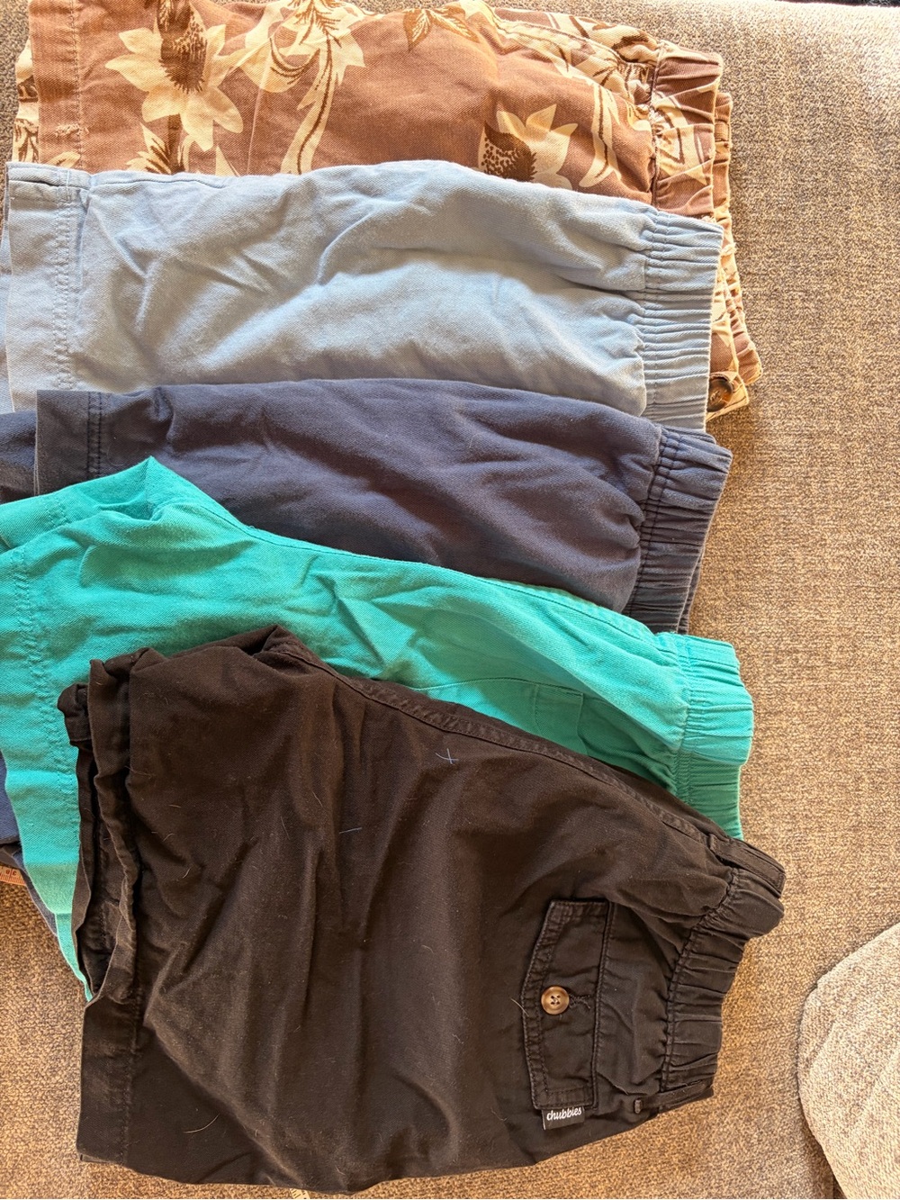 Chubbies Shorts- 5 pair bundle 💛